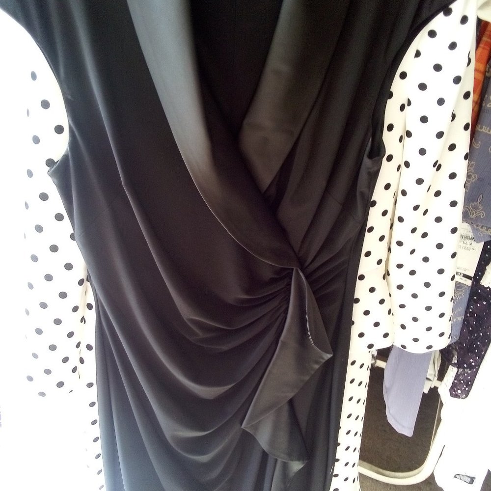 All black dress